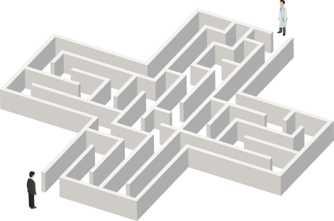 plus shaped maze